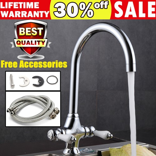 Traditional kitchen sink mixer - kitchen,