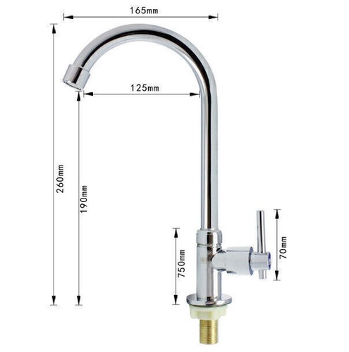 Single lever cold water - single,