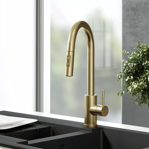 Pull out kitchen mixer tap - out,