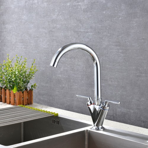Kitchen tap mono bloc double - kitchen,