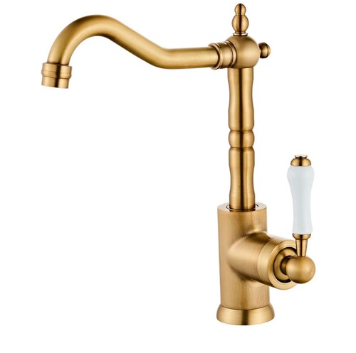 Antique brass kitchen sink - antique,