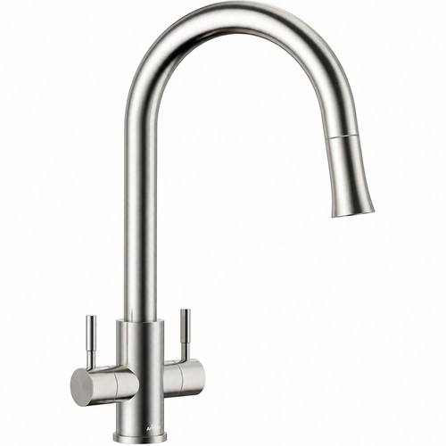 Kitchen sink mixer tap pull - sink,