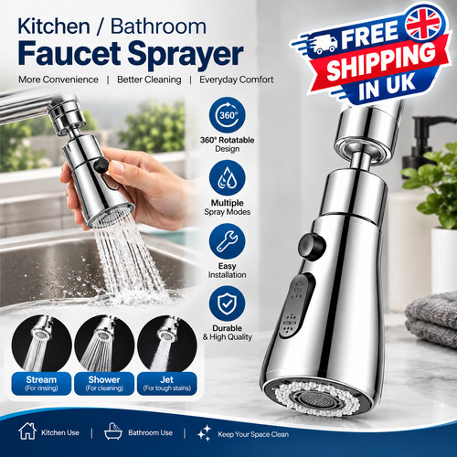 Water kitchen tap head saving - water,