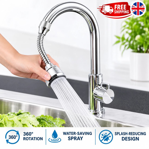 Water kitchen tap - head, saving