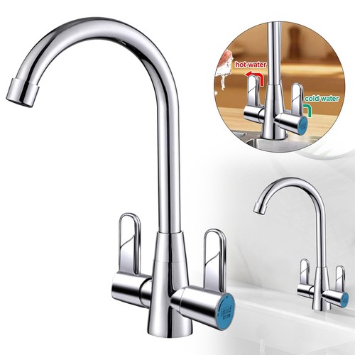 Kitchen mixer tap dual - mixer,