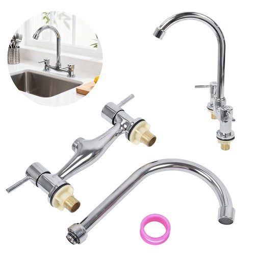 Modern dual lever - modern, chrome