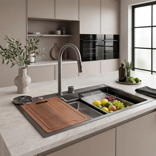 Renaflow gunmetal grey kitchen - gunmetal,