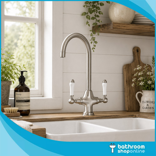 Scudo harrogate brushed nickel - harrogate,
