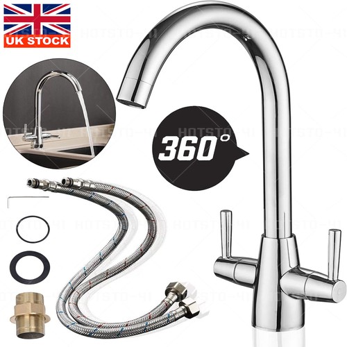 Modern kitchen sink - mixer, taps