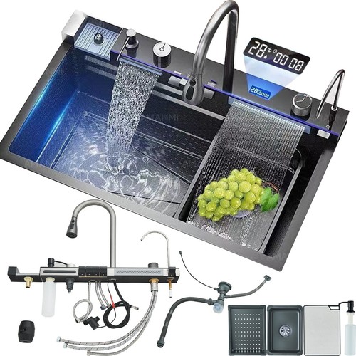 Led inset kitchen - led, sink