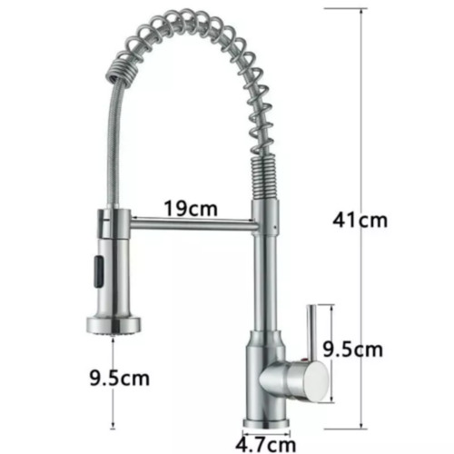 Kitchen sink mixer - tap, pull