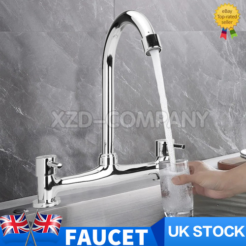 Modern dual lever - modern, chrome