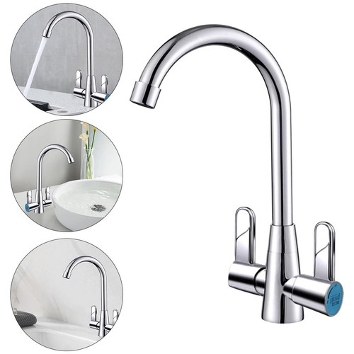 Mixer tap dual lever swivel - dual,