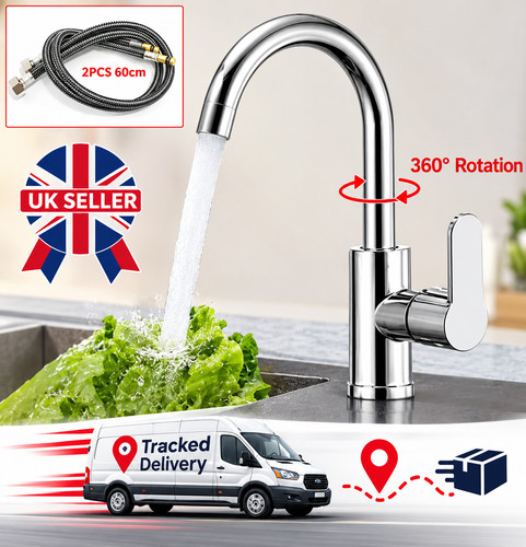 Modern kitchen sink - mixer, taps