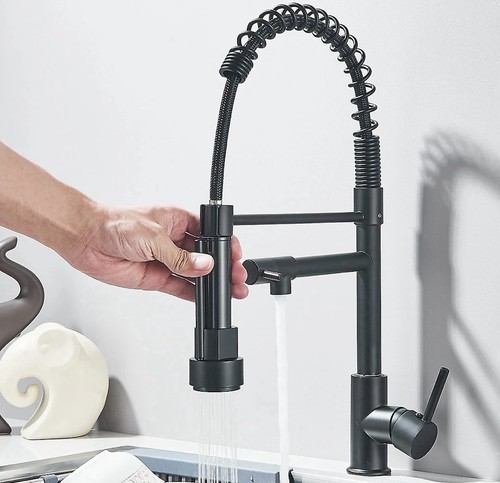 Matte black kitchen - black,