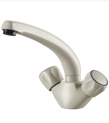 Beige sink kitchen mixer - kitchen, tap